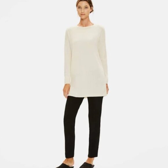 Eileen Fisher Cream White Sweater